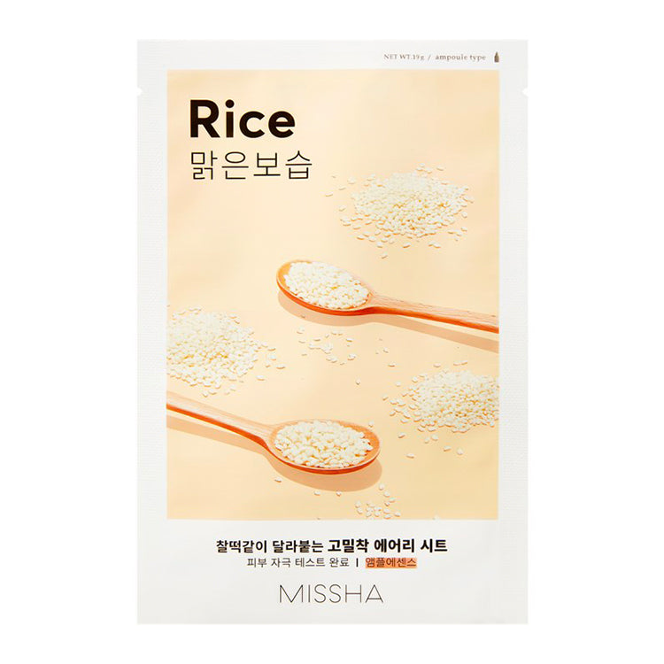 Airy Fit Sheet Mask - Rice