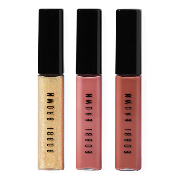 Swipe and Shine Crushed Oilinfused Gloss Trio - Nude